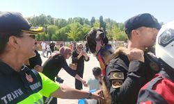 JÖAK’ın arama kurtarma köpeği ilgi odağı oldu