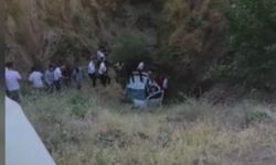 Güroymakta otomobil uçuruma yuvarlandı: 1 ağır yaralı