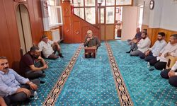 Ahıska Türkü Âlim Kazım Muhammed, Adilcevaz’da din görevlileriyle buluştu