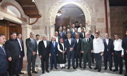 AK Parti Merkez Disiplin Kurulu üyesi Muaz Ergezen, bakanları ağırladı