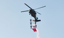 Ahlat semalarında nefes kesen gösteri: Çelik Kanatlar göz doldurdu