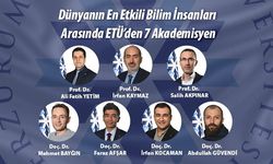 Bilim dünyasında gurur tablosu: ETÜ’den 7 akademisyen listeye girdi