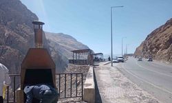 Hakkari-Van karayolunda temizlik çalışması