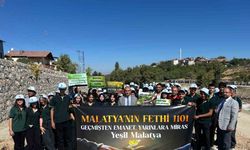 Malatya’nın Fethi’nin 924. yılında bin 101 fidan toprakla buluştu
