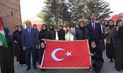 Bitlis’teki okullarda Filistin için farkındalık etkinliği