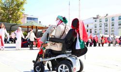 Elazığlı kadınlardan Gazze için sessiz çığlık