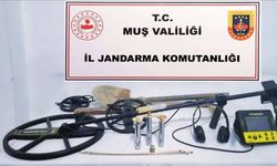 Muş’ta kaçak kazı yapan 7 kişi suçüstü yakalandı