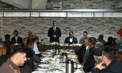 Vali Çiçek, muhtarlarla bir araya geldi