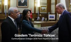 Cumhurbaşkanı Erdoğan, DEM Parti Heyeti'yle Beştepe'de görüştü