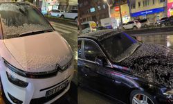 Tatvan’da dolu yağışı etkili oldu