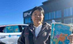 Elektrikli araçla dünya turuna çıkan çevreci çift Van’a ulaştı