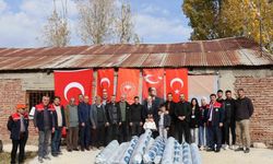 Erzurum’da seralar hibe desteğiyle yenilendi