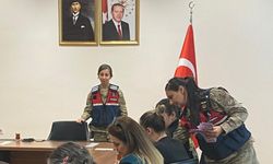 Kadın güvenlik güçlerinden KADES tanıtımı