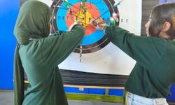 Korkut’ta okçuluk antrenmanları yoğun katılımla sürüyor