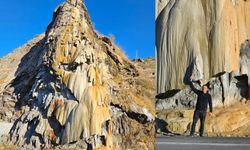Bitlis’teki "Deliklitaş" görünümüyle dikkat çekiyor