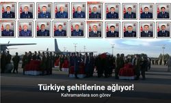 Türkiye şehitlerine ağlıyor! Kahramanlara son görev