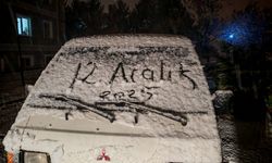 Ahlat’ta karla karışık yağmur etkili oluyor