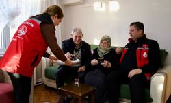 67 yıllık mutluluğa 'kahve bahane' ziyareti gerçekleştirildi