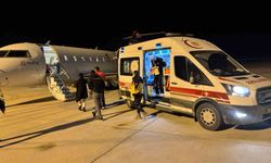 Ağrı'da ambulans uçak 2 yaşındaki bebek için havalandı