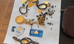 Ağrı'da yolda bulunan altınlar sahibine teslim edildi