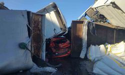 Ardahan'da zincirleme kazada 1 kişi yaralandı