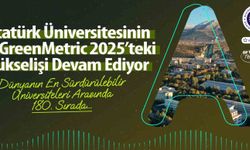Atatürk Üniversitesinin UI GreenMetric 2025'teki yükselişini sürdürüyor