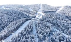 Beyaza bürünen Sarıkamış drone ile görüntülendi