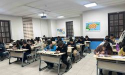 Büyükşehir Eğitim Merkezlerinde yapılan deneme sınavına rekor katılım