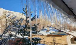 Dondurucu soğuk Başkale’yi esir aldı: Çatılar buz tuttu