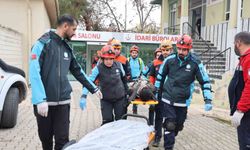 Elazığ'da deprem ve yangın tatbikatı yapıldı