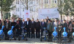 Elazığ’da tarımsal kalkınmaya çapa makinesi desteği