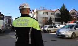 Elazığ'da yoğun bölgelerde trafik denetimi gerçekleştirildi