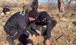 Erzincan Emniyetinden örnek ağaçlandırma çalışması