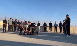 Erzincan'da bekçilere suçla mücadele için uygulama eğitimi verildi