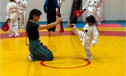 Geleceğin milli sporcuları Ağrı’da taekwondo ile yetişiyor