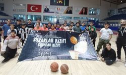 Hakkâri’de sokak basketbolu heyecanı doruğa çıktı