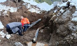 Ilgar Dağı Geçidi'nde tünel çalışmasında su borusu patladı: Onarma çalışmaları başlatıldı