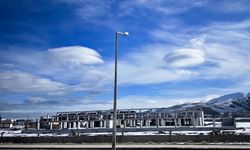 Lentiküler bulutu Bitlis semalarında görüldü