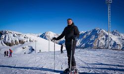 Mergabütan Kayak Merkezi sezona başladı