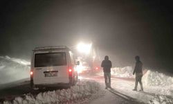 Muş’ta mahsur kalan vatandaşlara ekiplerden hızlı müdahale