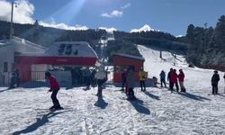 Sarıkamış Kayak Merkezi hafta sonu hınca hınç doldu