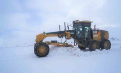 Varto’da yoğun kar yağışı: 8 köy yolu kapandı