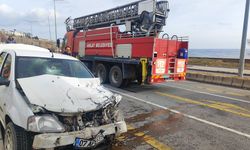 Ahlat’ta trafik kazası: 1 yaralı