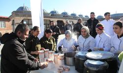 BEÜ’den vatandaşlara “Çorti” ikramı!