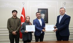 BEÜ’de ÜNİDES 5. Dönem Destekleri İçin Teşekkür Belgeleri Verildi