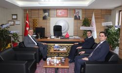 Göreve yeni başlayan Sağlık Müdürüne hayırlı olsun ziyaretleri