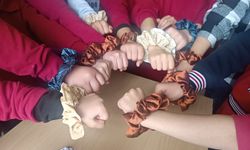 Adilcevaz’da Atık Kumaşlar Kız Öğrenciler İçin Saç Tokasına Dönüştü
