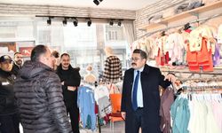 Kaymakam Özçelik'ten esnaf ziyaretleri