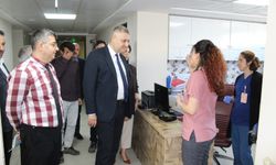 Bitlis İl Sağlık Müdürü Ergene’den Tatvan Devlet Hastanesi Ek Hizmet Binalarına Ziyaret