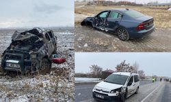 Ahlat Ovakışla Beldesi’nde iki ayrı trafik kazası